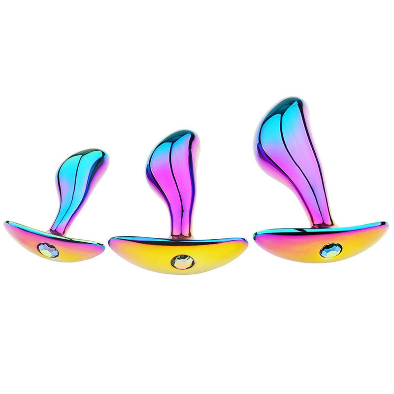 Plug Prostatique - Arc en Ciel - Plugs anals pour travestis