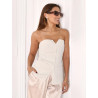 Top bustier avec boutons - Hauts pour travestis Top bustier avec boutons - Hauts pour travestis