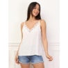 Lace and polka dot camisole - Tops Lace and polka dot camisole - Tops