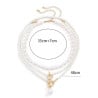 Collier triple en perles - Colliers pour travestis Collier triple en perles - Colliers pour travestis