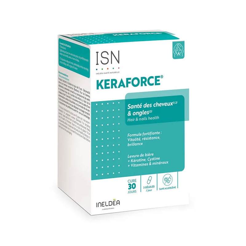 Kéraforce Hair and nails 90 capsules - Body