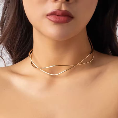 Ras cou Filaments - Colliers pour travestis Ras cou Filaments - Colliers pour travestis