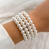 Bracelet manchette en perles - Bracelets pour travestis Bracelet manchette en perles - Bracelets pour travestis