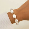 Asymmetrical Pearl Bracelet - Stretch bracelets Asymmetrical Pearl Bracelet - Stretch bracelets