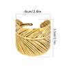 Manchette plume dorée - Bracelets pour travestis Manchette plume dorée - Bracelets pour travestis