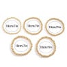 Bracelet multiple perles dorées - Bracelets pour travestis Bracelet multiple perles dorées - Bracelets pour travestis