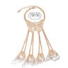Chaine de poignet avec bagues Papillon - Bracelets pour travestis Chaine de poignet avec bagues Papillon - Bracelets pour travestis