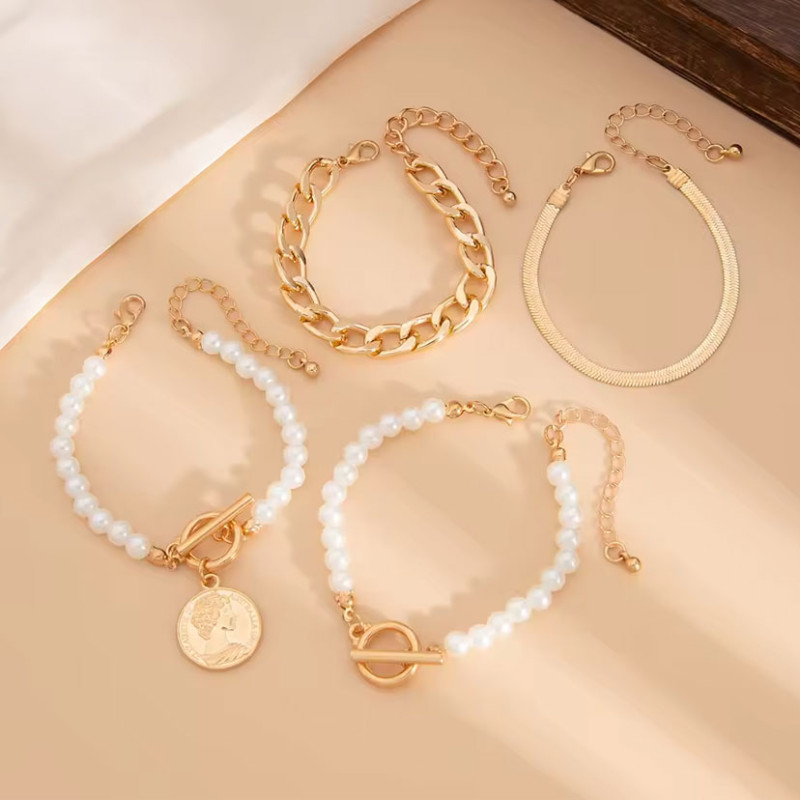 Bracelet bohème 4 pièces - Bracelets pour travestis