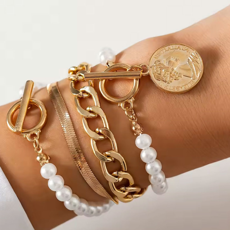 Bracelet bohème 4 pièces - Bracelets pour travestis