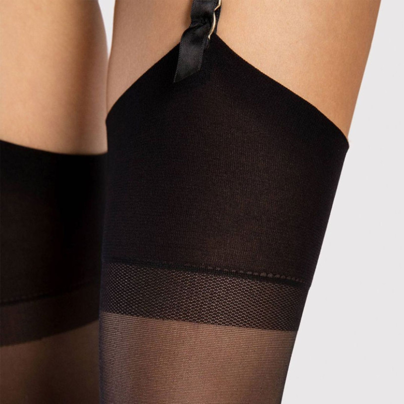Infinite Black Stockings - Tights & Stockings for cross-dressers