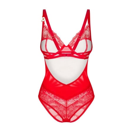 Aliosa Red Bodysuit - Sexy bodysuits for cross-dressers Aliosa Red Bodysuit - Sexy bodysuits for cross-dressers