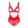 Aliosa Red Bodysuit - Sexy bodysuits for cross-dressers Aliosa Red Bodysuit - Sexy bodysuits for cross-dressers