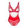 Body Aliosa rouge - Body sexy pour travestis Body Aliosa rouge - Body sexy pour travestis
