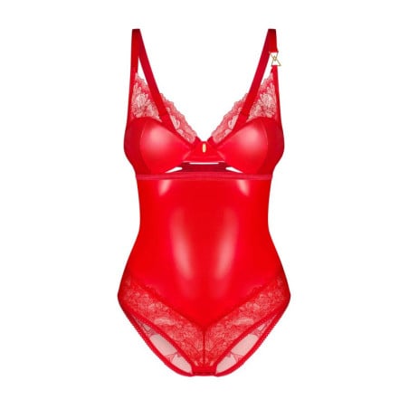 Aliosa Red Bodysuit - Sexy bodysuits for cross-dressers