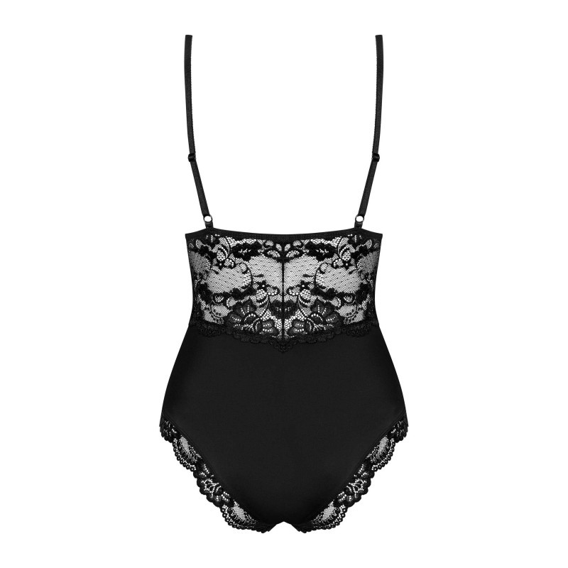 Black Lace Bodysuit - Sexy bodysuits for cross-dressers