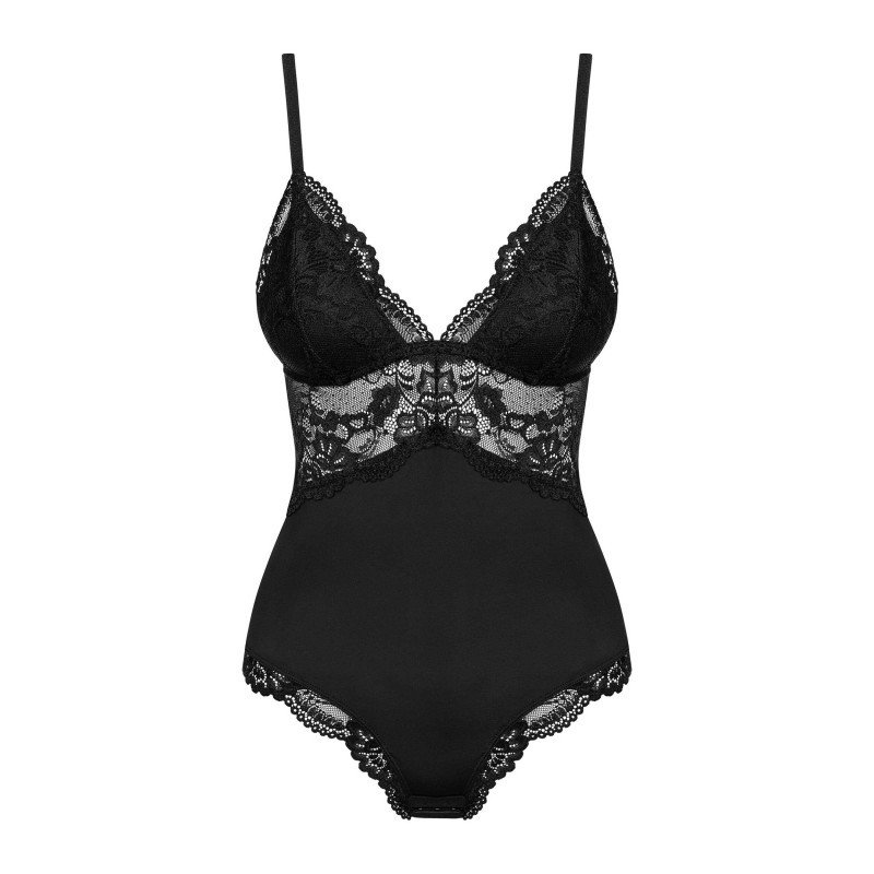 Black Lace Bodysuit - Sexy bodysuits for cross-dressers