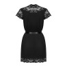 Black Lace Bathrobe - Babydolls for cross-dressers Black Lace Bathrobe - Babydolls for cross-dressers