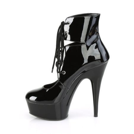 Delight Black Patent Platform Pumps - Pumps Delight Black Patent Platform Pumps - Pumps
