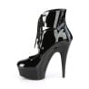 Delight Black Patent Platform Pumps - Pumps Delight Black Patent Platform Pumps - Pumps