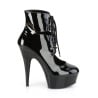 Delight Black Patent Platform Pumps - Pumps Delight Black Patent Platform Pumps - Pumps