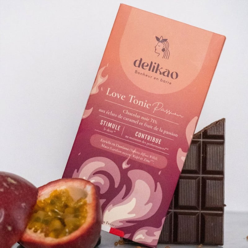 Chocolat aphrodisiaque Love Tonic Passion - Aphrodisiaques pour travestis