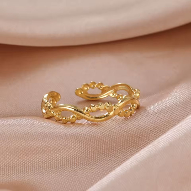 Maria Gold Ring - Bagues pour travestis