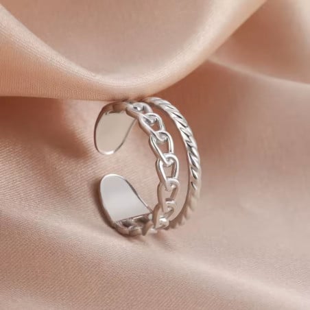 Kristina Silver Ring - Bagues pour travestis