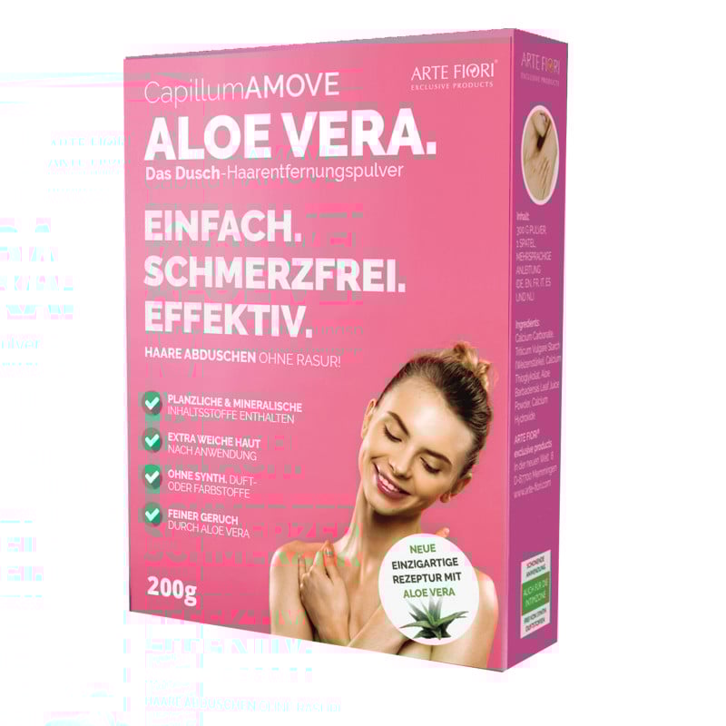 Capillum AMOVE Aloe Vera Hair Removal Powder - Hair removal