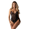 Blomentis Black Bodysuit - Sexy bodysuits for cross-dressers Blomentis Black Bodysuit - Sexy bodysuits for cross-dressers