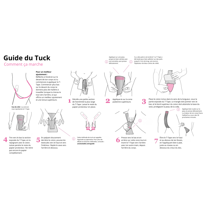 Beige Tucking Kit - Tucking Underwear : Gaffs, Thongs & Tucking Panties