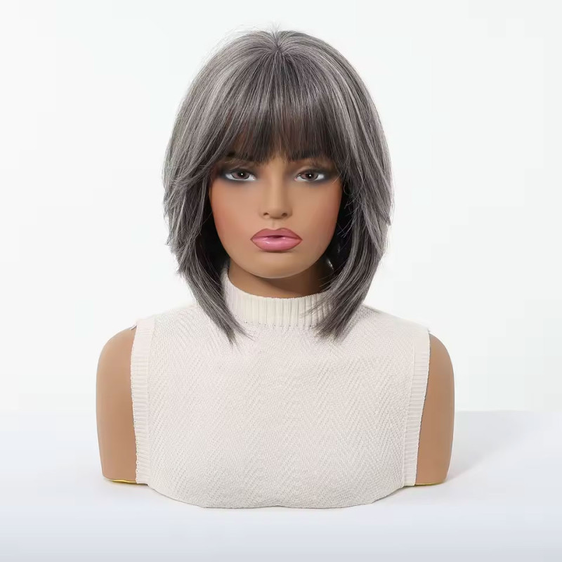 Janet White Highlighted Wig - Drag Queen wigs