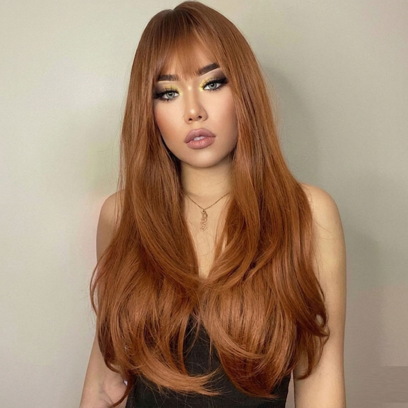 Perruque rousse Olga - Perruques rousses pour travestis