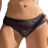 Black panties open at the back - Panties & Thongs for cross-dressers