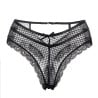 Panty noir en dentelles - Culottes / Strings