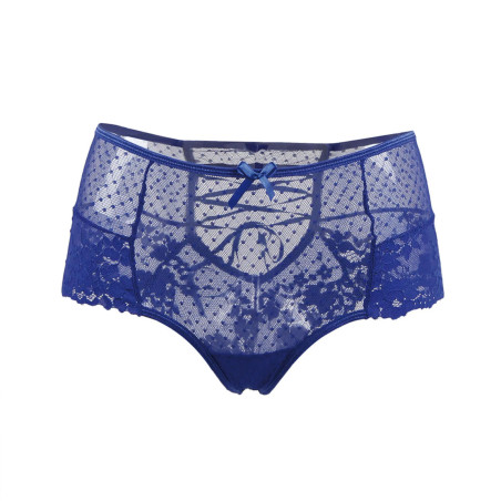 Tanga taille haute bleu - Culottes / Strings