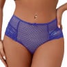 High-waisted blue thong - Panties & Thongs for cross-dressers