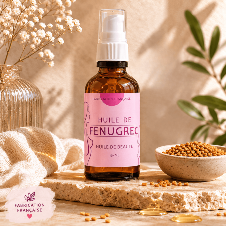 Huile de Fenugrec (50ml) - Fenugrec pour travesti