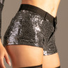 Glamour Glow Mini Shorts - Shorts pour travestis