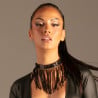Collier Chocker Spark Fringe - Colliers pour travestis
