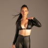 Matte PU Wetlook Chain Top - Tops