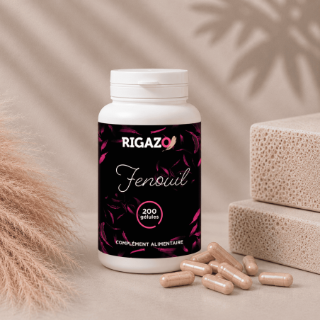 Fenouil (200 gélules) - Pilules volume poitrine pour travesti