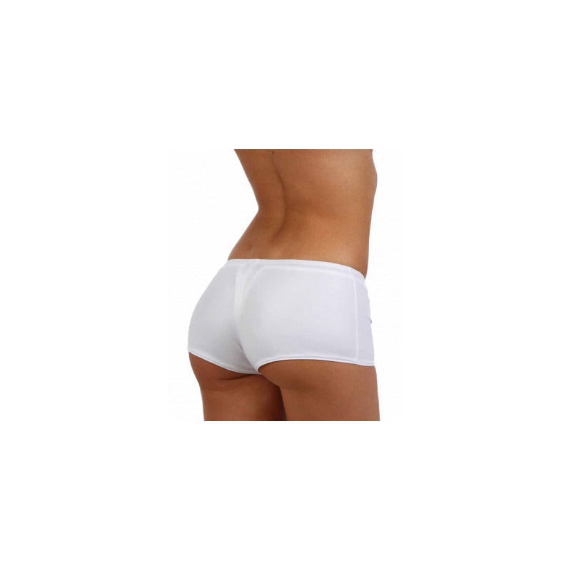 Short en Lycra blanc - Shorts pour travestis