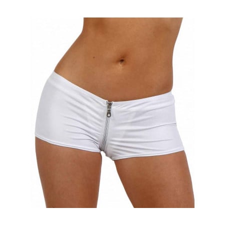 Short en Lycra blanc - Shorts pour travestis
