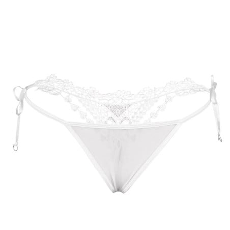 String guipure blanc - Culottes / Strings