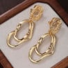 Island Night clip-on earrings - Clip earrings