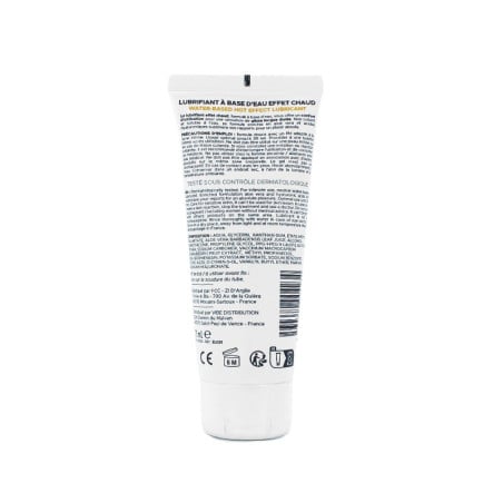 Lubrifiant effet chaud (75ml) - Lubrifiants intimes pour travestis