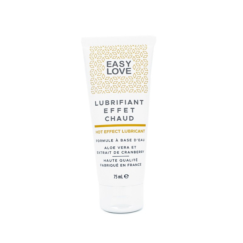 Lubrifiant effet chaud (75ml) - Lubrifiants intimes pour travestis
