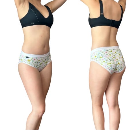 Culotte tucking Flower garden - Tucking : culotte tucking, sous-vêtements et accessoires de féminisation