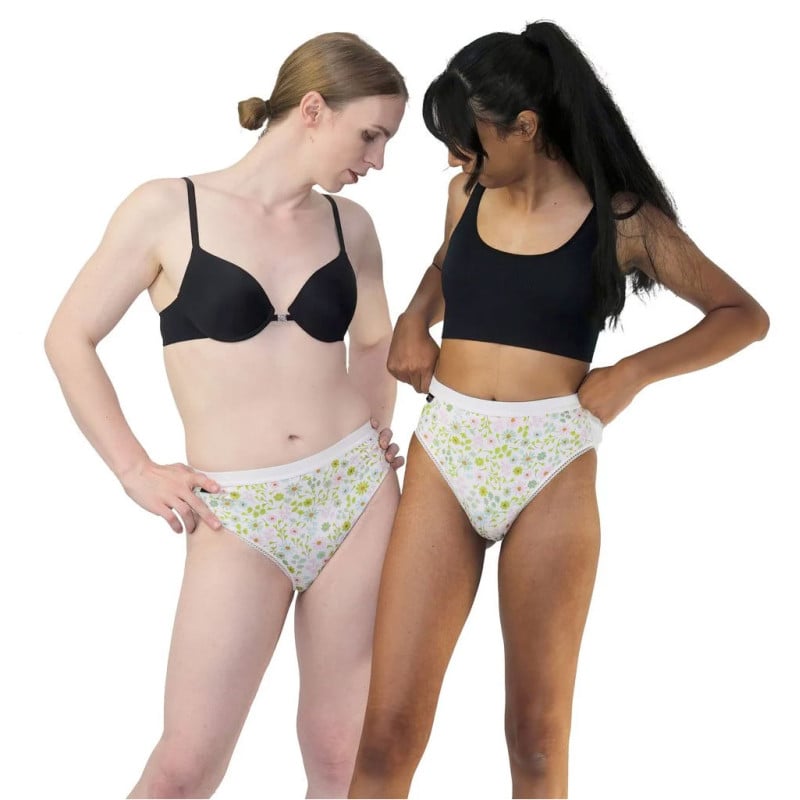 Flower garden tucking panties - Tucking Underwear : Gaffs, Thongs & Tucking Panties