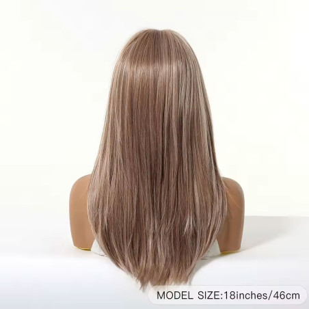 Louane light brown wig - Crossdresser Wigs
